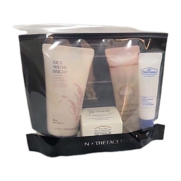 REDUCED PRICE! Avon The Face Shop Trial Package 4 Items For Face New - Picture 2 of 5